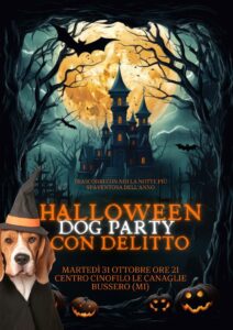 Halloween Dog Party con delitto